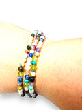 Earth Treasures Bracelet/Stretch Wrap Bracelet, Necklace, Gemstone Necklace, Gemstone Bracelet (Copy)
