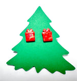 Winter Earrings/ Clay Earrings, Holiday Earrings/ Christmas Earrings- ON SALE! - Janine Design