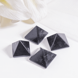 Soothing Crystals - Gemstone Pyramid | Black Tourmaline | Reiki Crystal Pyramid