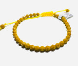 Adjustable Friendship Bracelet/Glass Friendship Bracelet 2-5 MM Bead Bracelet or Anklet - Janine Design