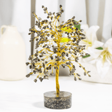 Soothing Crystals - 300 Chips Crystal Tree |  Pyrite Tree | Orgone Base