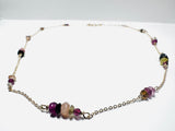 Tourmaline Necklace on Chain