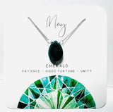 Gemstone Necklace, Birthstone Necklace, Crystal Necklace, Assorted Gemstone Necklaces - Janine Design