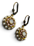Vintage Inspired Crystal Earrings