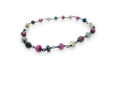 Sapphire Chain Bracelet - Janine Design