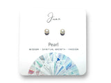 Birthstone Studs, Silver Studs, Genuine Gemstone Studs, birthday Gifts