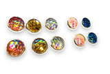 Mermaid Studs/Scale Resin Earrings/Mermaid Earrings - Janine Design