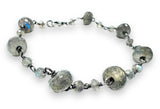 Labradorite Chain Bracelet - Janine Design