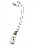 Moon Tag Necklace - Janine Design