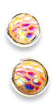 Mermaid Studs/Scale Resin Earrings/Mermaid Earrings - Janine Design