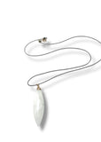 Moonstone and Silk Necklace