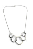 5 Rings Family Circle Necklace
