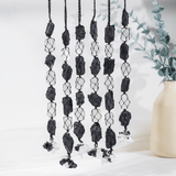Soothing Crystals - Car Hanger | Black Tourmaline | Selenite Crystal Hanger