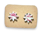 Winter Earrings/ Clay Earrings, Holiday Earrings/ Christmas Earrings- ON SALE!