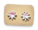 Winter Earrings/ Clay Earrings, Holiday Earrings/ Christmas Earrings-BBear