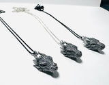 Sterling Dragon Necklace - Janine Design