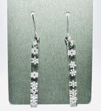 Snowflake Earrings/Winter Snow Earrings - Janine Design