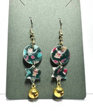 Christmas and New Years Polymer Clay Earrings/ Affordable Gifts - Janine Design