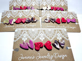 Valentines Earring Sets- Clay Earrings - Janine Design