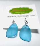 Sea Glass Earrings - Janine Design
