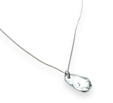 Sapphire Sterling Necklace, September Birthstone Necklace - Janine Design