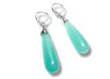 Gemstone Teardrop Shape Earrings/Drop Earrings