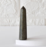 Soothing Crystals - Pyrite Obelisk | Crystal Tower | Reiki Gemstone Crystal