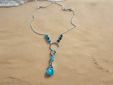Turquoise Circle Necklace