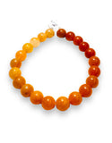 Gemstone Stretch Bracelet-Labradorite, agate, Calcite, Chalcedon - Janine Design