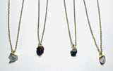 Raw Gemstone Necklace/ Affordable Gifts