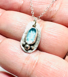 Blue Apatite Necklace