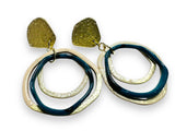 Clay Circles Earrings - Janine Design