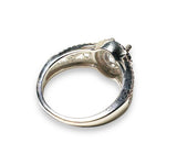 Affordable Cubic Zirconia/Sapphire Ring/ Lab Gemstone Ring-Small - Janine Design