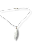 Moonstone and Silk Necklace