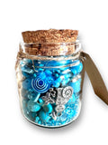 Mini Jar of Goodies/ Random Bead Jar/Trinkets and Treasures - Janine Design