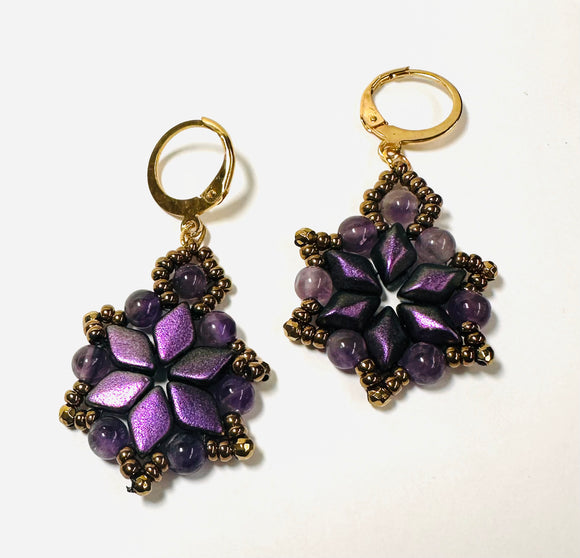 Woven medallion Jewelry - Janine Design