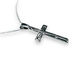 Sterling Silver Cross/ Men and Womens Cross - Janine Design