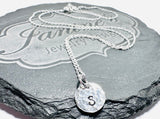 Sterling Silver Initial Necklace