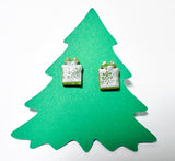 Winter Earrings/ Clay Earrings, Holiday Earrings/ Christmas Earrings- ON SALE! - Janine Design