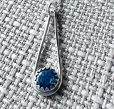 Kyanite Sterling Teardrop Necklace, Kyanite Necklace*