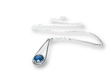 Kyanite Sterling Teardrop Necklace, Kyanite Necklace*