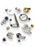 Magnet Brooches, Magnet Pins, Scarf Brooches - Janine Design