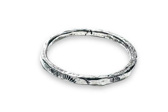 Size 10.5” -Textured Stacking Ring - Janine Design