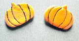 Fall Earrings Polymer Clay/ Pumpkin Earrings/ Leaf Earrings - Janine Design
