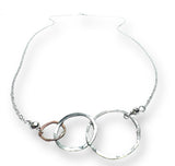 Family Circle Necklace/ Infinity Necklace/gold and Silver Necklace* - Janine Design