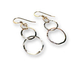 Triple Circle Earrings - Janine Design