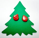 Winter Earrings/ Clay Earrings, Holiday Earrings/ Christmas Earrings- ON SALE! - Janine Design