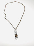 Gold Star and Moon Tag Necklace - Janine Design