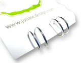 Illusion Hoop Earrings*
