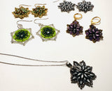 Woven medallion Jewelry - Janine Design